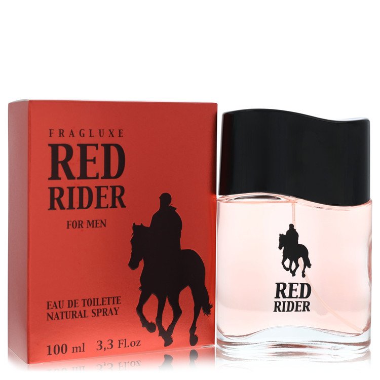 Fragluxe Red Rider Cologne by Fragluxe Eau De Toilette Spray 3.3 oz for Men - Authentic Fragrance - Discount Men Perfume or Cologne Fragrance