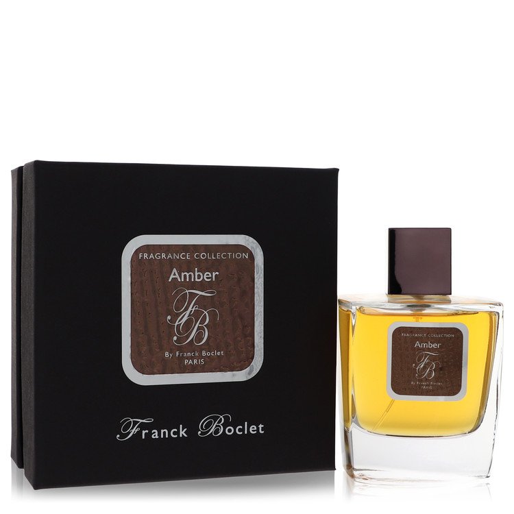Franck Boclet Amber Cologne by Franck Boclet Eau De Parfum Spray (Unisex) 3.4 oz for Men - Authentic Fragrance - Discount Men Perfume or Cologne Fragrance