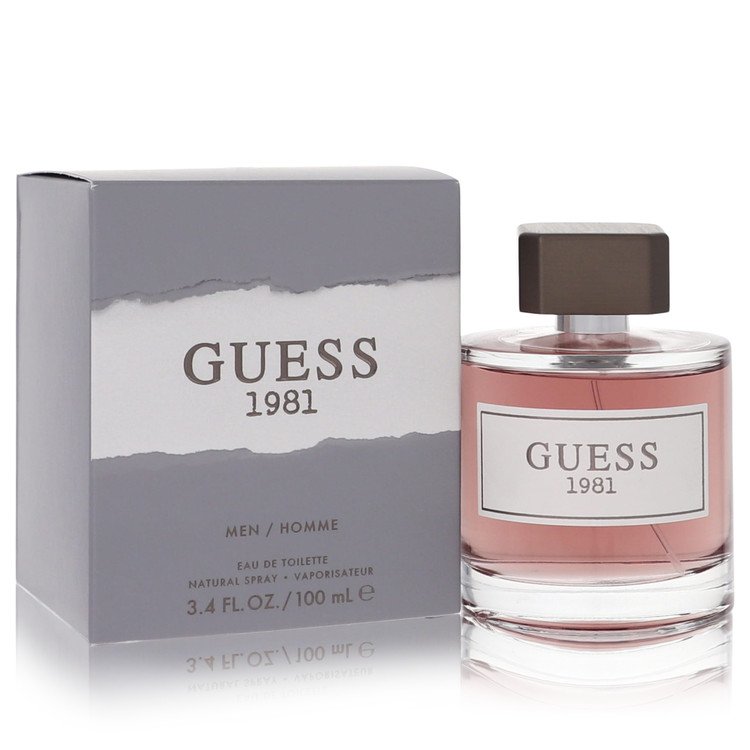 Guess 1981 Cologne by Guess Eau De Toilette Spray 3.4 oz for Men - Authentic Fragrance - Discount Men Perfume or Cologne Fragrance