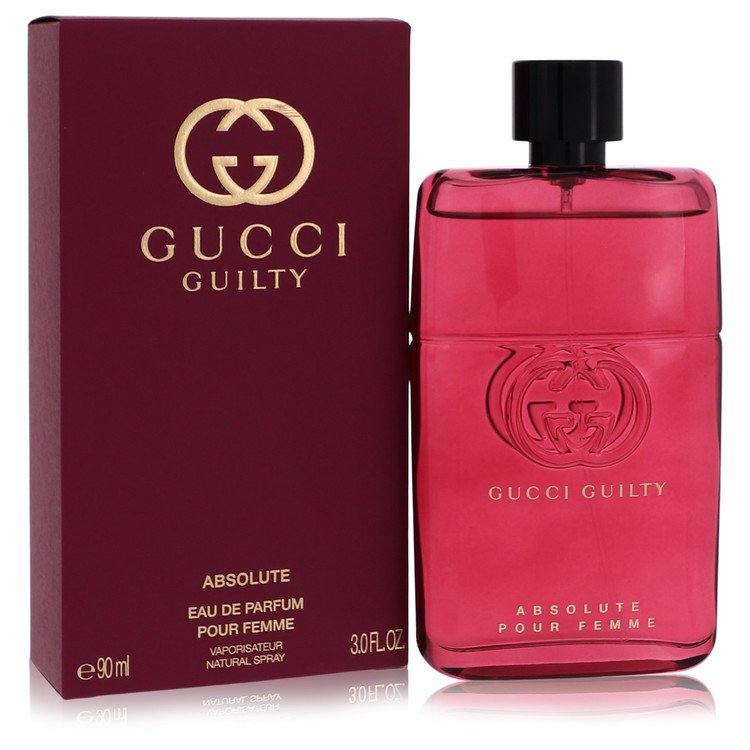 Gucci Guilty Absolute Perfume by Gucci Eau De Parfum Spray 3 oz for Women - Authentic Fragrance - Discount Women Perfume or Cologne Fragrance