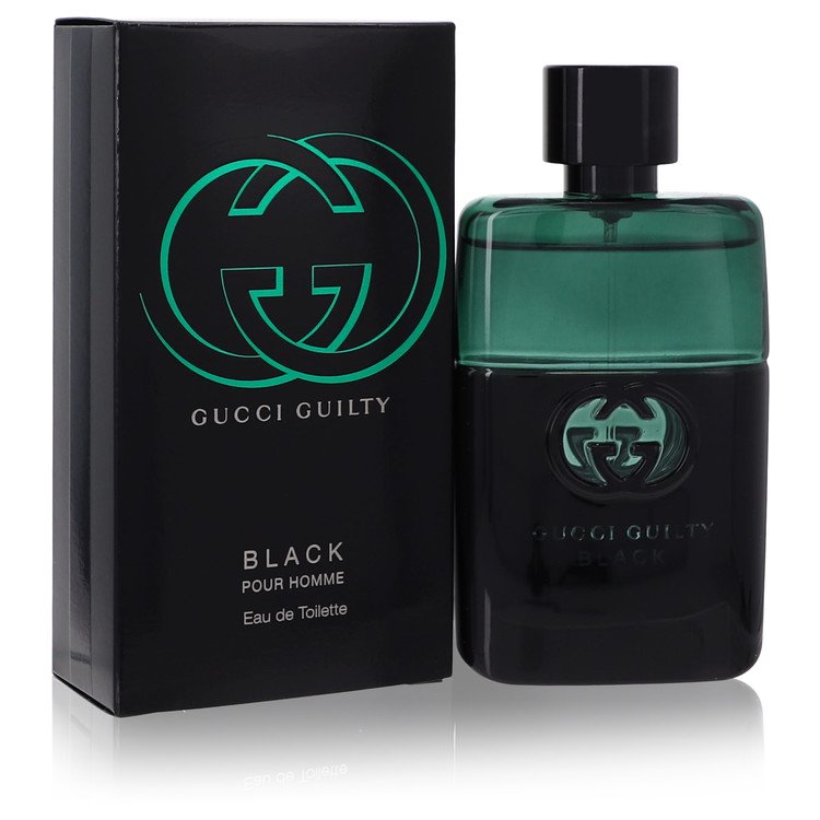 Gucci Guilty Black Cologne by Gucci Eau De Toilette Spray 1.6 oz for Men - Authentic Fragrance - Discount Men Perfume or Cologne Fragrance