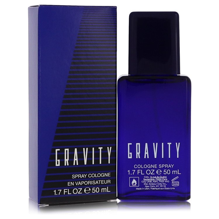 Gravity Cologne by Coty Cologne Spray 1.7 oz for Men - Authentic Fragrance - Discount Men Perfume or Cologne Fragrance