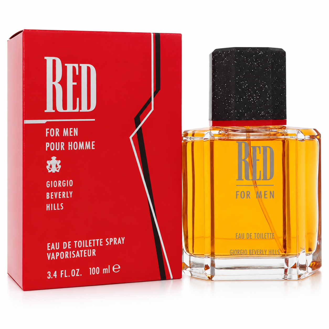 Red Men by Giorgio 3.4 Oz Eau De Toilette Spray for Men - Main [Drive:1psxyIkHF29n_3bduEypddhWKS5E-SY0a]