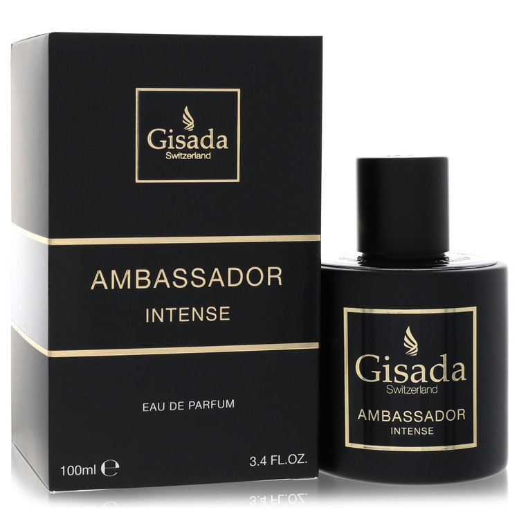 Gisada Ambassador Intense Cologne by Gisada Eau De Parfum Spray 3.4 oz for Men - Authentic Fragrance - Discount Men Perfume or Cologne Fragrance