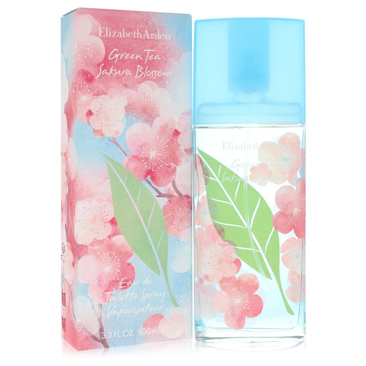 Green Tea Sakura Blossom Perfume by Elizabeth Arden Eau De Toilette Spray 3.3 oz for Women - Authentic Fragrance - Discount Women Perfume or Cologne Fragrance