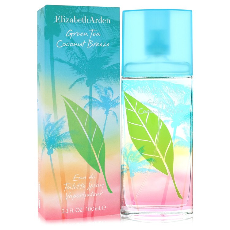 Green Tea Coconut Breeze Perfume by Elizabeth Arden Eau De Toilette Spray 3.3 oz for Women - Authentic Fragrance - Discount Women Perfume or Cologne Fragrance