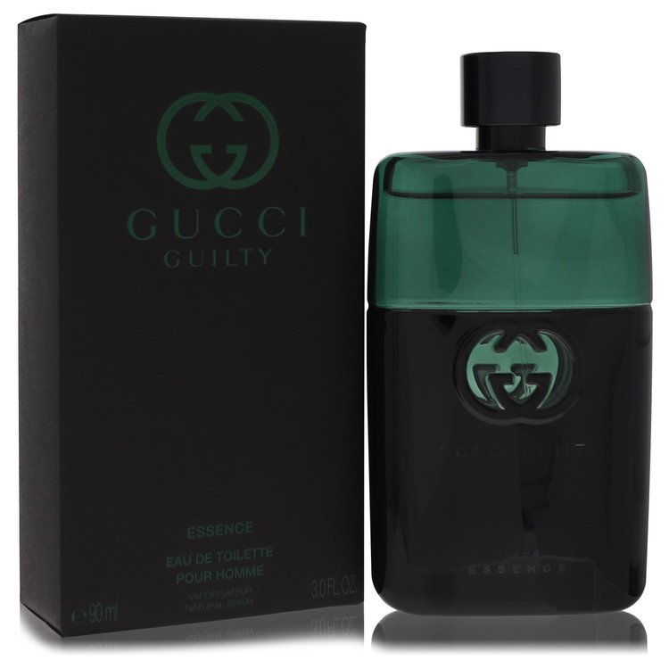 Gucci Guilty Black Essence Cologne By Gucci 3.0 Oz Eau De Toilette Spray For Men In Box