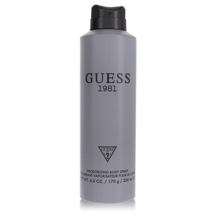 Guess 1981 Cologne by Guess Body Spray 6 oz for Men - Authentic Fragrance - Discount Men Perfume or Cologne Fragrance