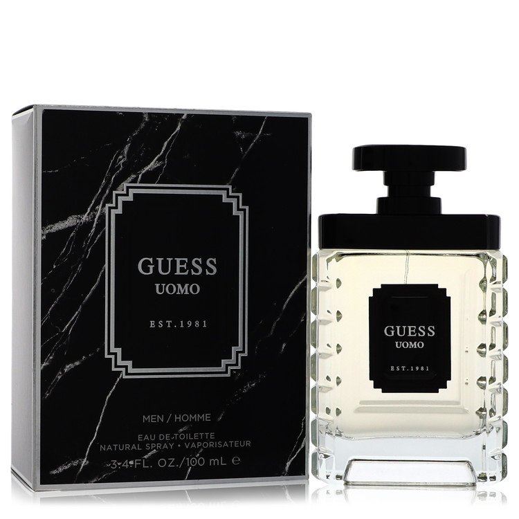 Guess Uomo Cologne by Guess Eau De Toilette Spray 3.4 oz for Men - Authentic Fragrance - Discount Men Perfume or Cologne Fragrance