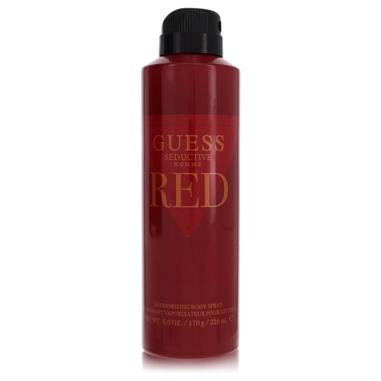 Seductive Homme Red By by Guess 6 oz oz Body Spray 6 Oz Spray for Men - Perfumes4All