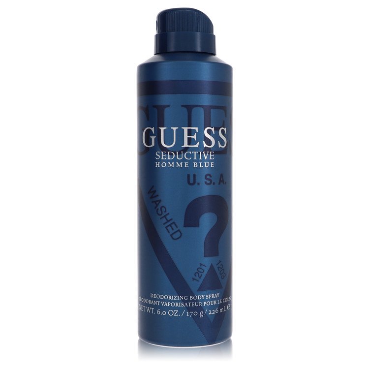 Seductive Homme Blue By by Guess 6 oz oz Body Spray 6 Oz Spray for Men - Perfumes4All
