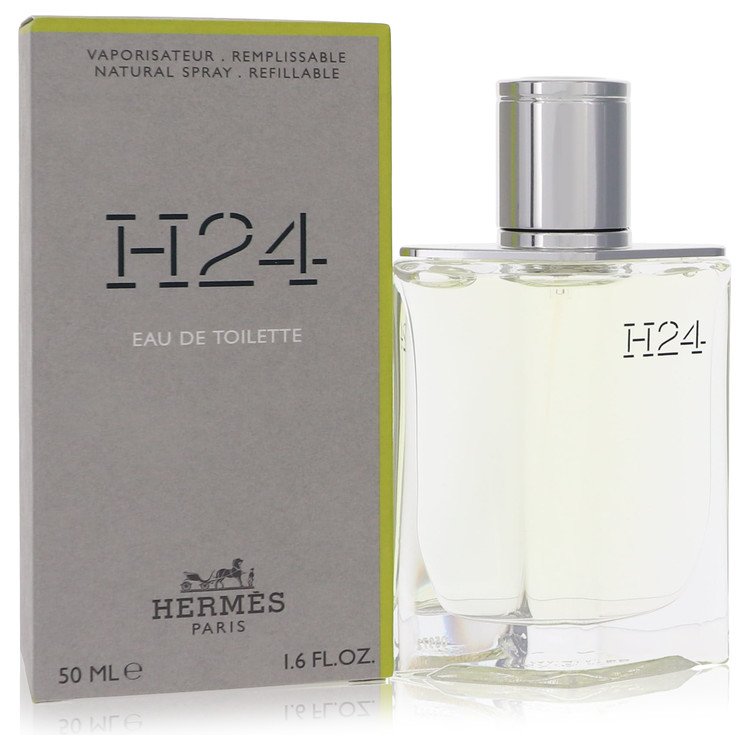 H24 Cologne by Hermes Eau De Toilette Refillable Spray 1.6 oz for Men - Authentic Fragrance - Discount Men Perfume or Cologne Fragrance