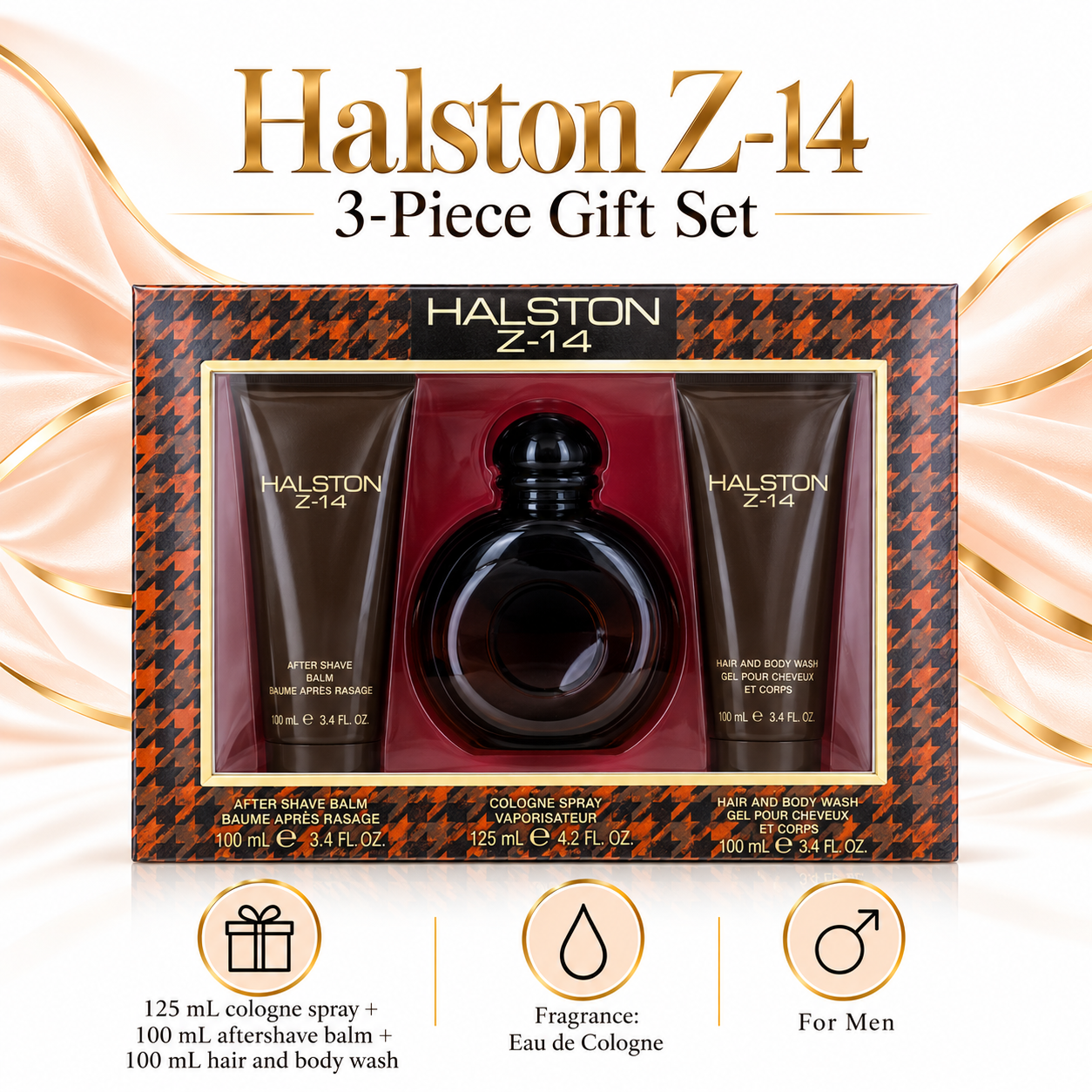 Halston Z 14 3 Piece Gift Set 719346296861 size type gender