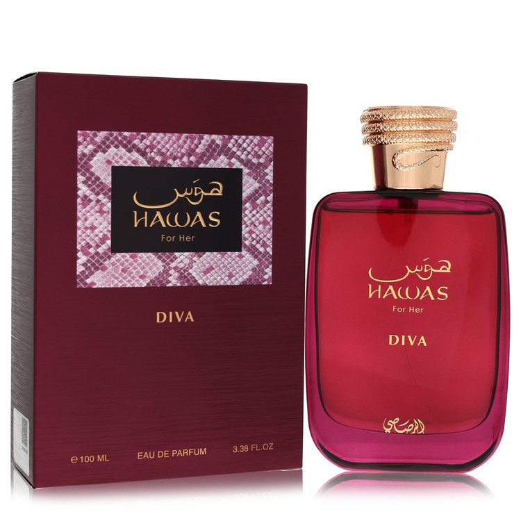 Hawas Diva By by Rasasi 3.38 oz oz Eau De Parfum Spray for Women - Perfumes4All