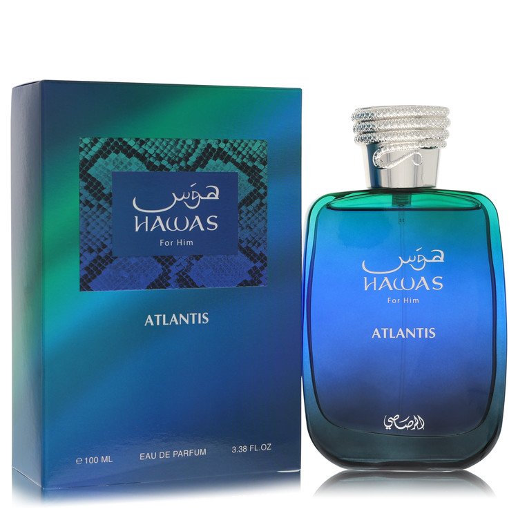 Hawas Atlantis By by Rasasi 3.38 oz oz Eau De Parfum Spray for Men - Perfumes4All