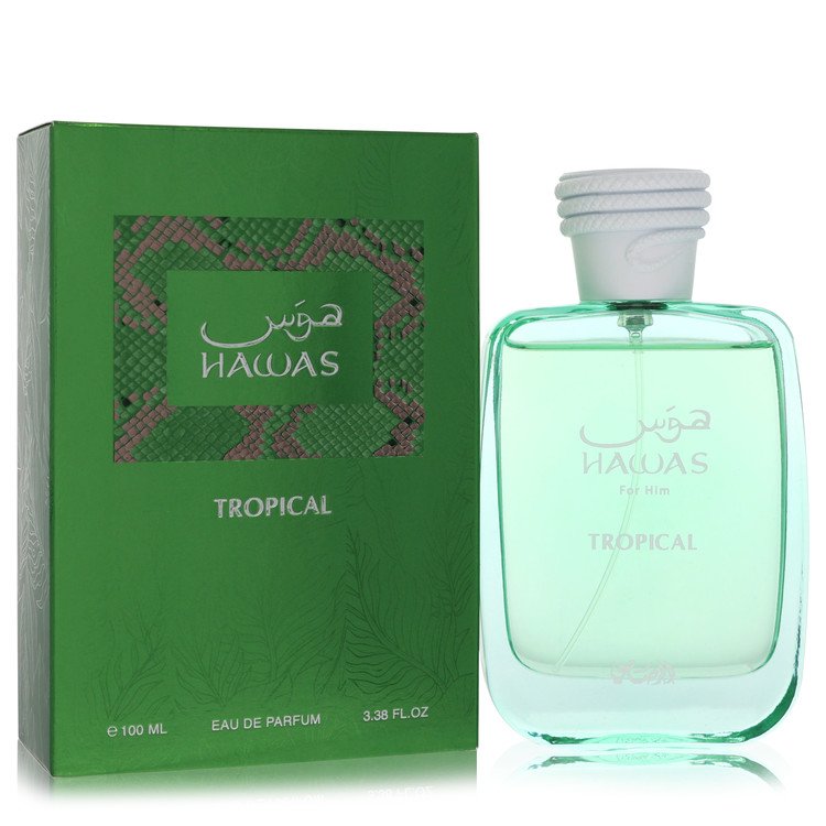 Hawas Tropical 3.4 by Rasasi Eau De Parfum Spray for Men - Perfumes4All