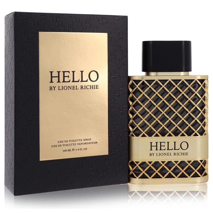 Hello Cologne By Lionel Richie by Lionel Richie Eau De Toilette Spray 3.4 oz for Men - Authentic Fragrance - Discount Men Perfume or Cologne Fragrance