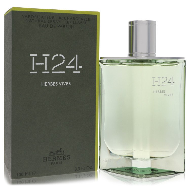 Hermes H24 Herbes Vives Cologne for Men 3.4 Oz / 100 Ml
