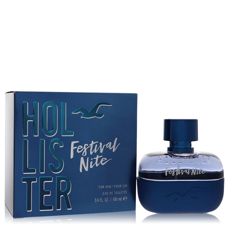 Festival Nite By by Hollister 3.4 oz oz Eau De Toilette Spray for Men - Perfumes4All