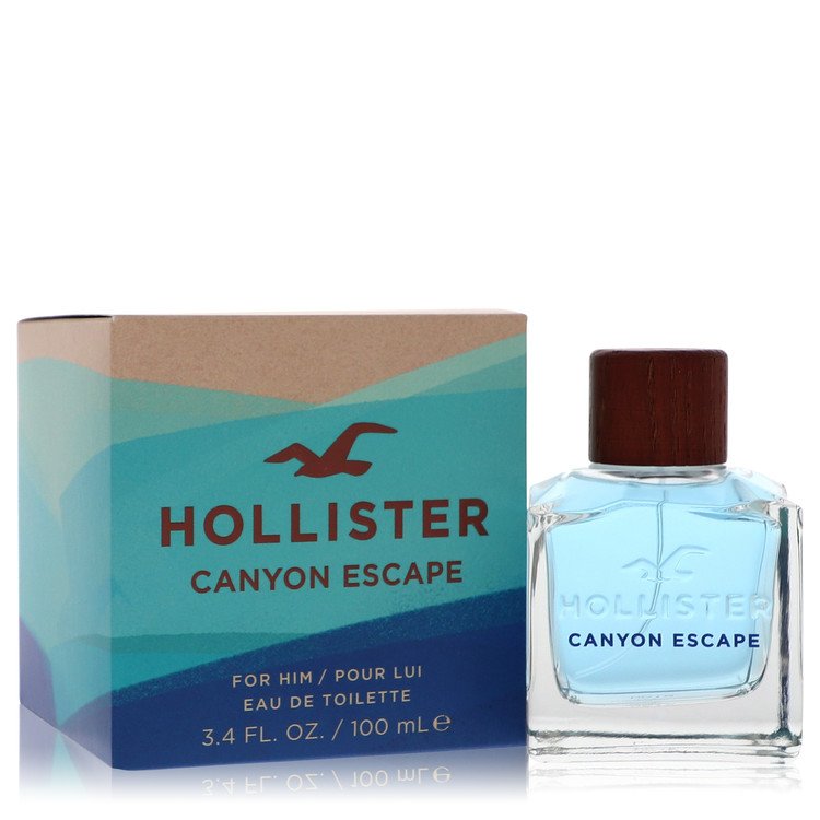 Canyon Escape By by Hollister 3.4 oz oz Eau De Toilette Spray for Men - Perfumes4All