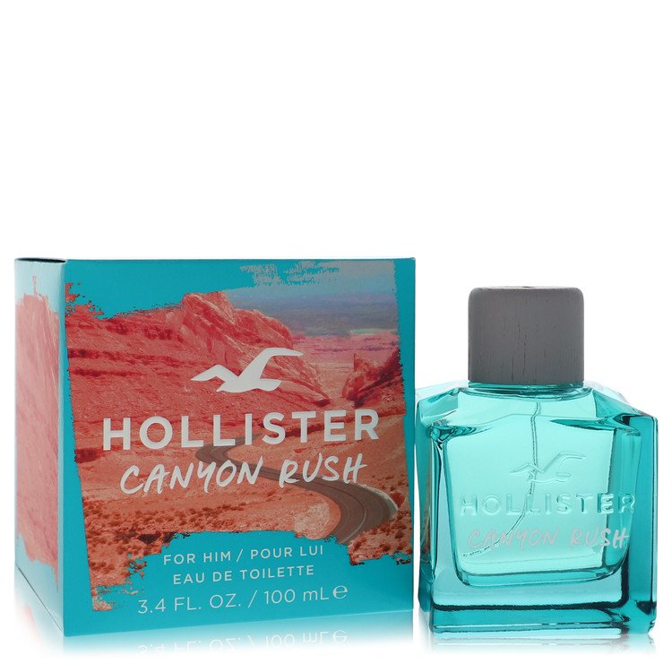Canyon Rush By by Hollister 3.4 oz oz Eau De Toilette Spray for Men - Perfumes4All