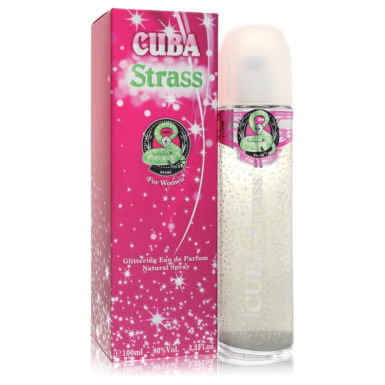 Cuba Strass Snake Perfume by Fragluxe Eau De Parfum Spray 3.4 oz for Women - Authentic Fragrance - Discount Women Perfume or Cologne Fragrance
