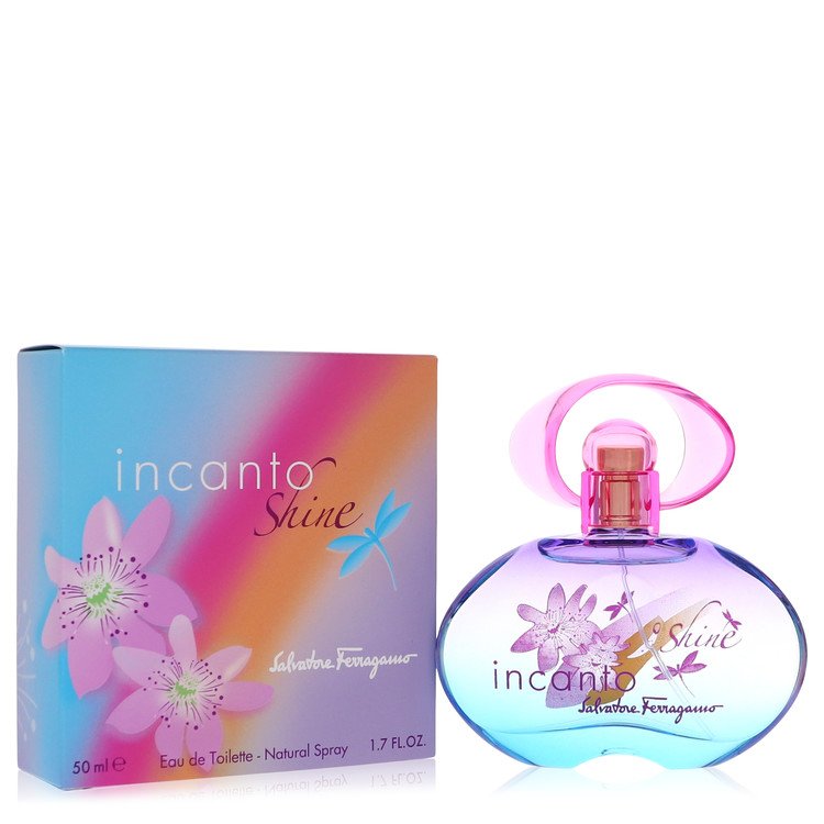 Incanto Shine Perfume by Salvatore Ferragamo Eau De Toilette Spray 1.7 oz for Women - Authentic Fragrance - Discount Women Perfume or Cologne Fragrance
