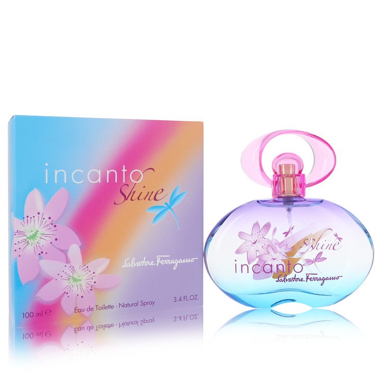 Incanto Shine Perfume by Salvatore Ferragamo Eau De Toilette Spray 3.4 oz for Women - Authentic Fragrance - Discount Women Perfume or Cologne Fragrance