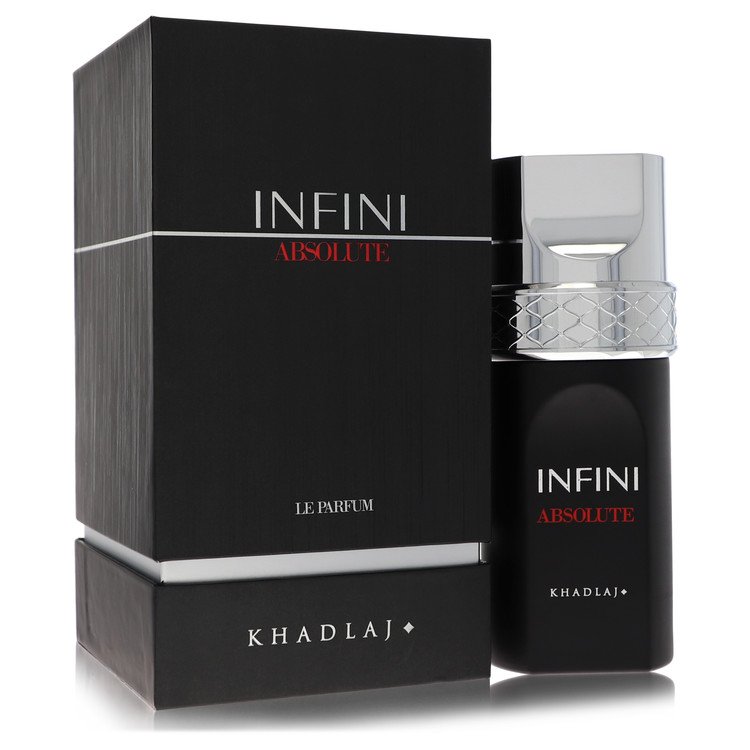 Khadlaj Infini Absolute Le Parfum Cologne by Khadlaj Eau De Parfum Spray (Unisex) 3.4 oz for Men - Authentic Fragrance - Discount Men Perfume or Cologne Fragrance