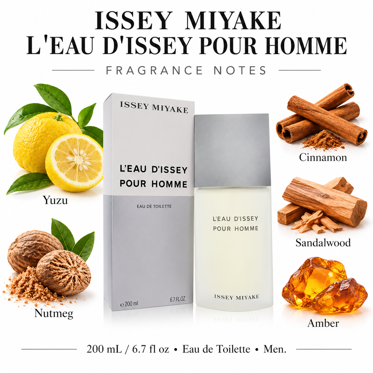 Issey Miyake L'Eau d'Issey Pour Homme — fragrance notes
