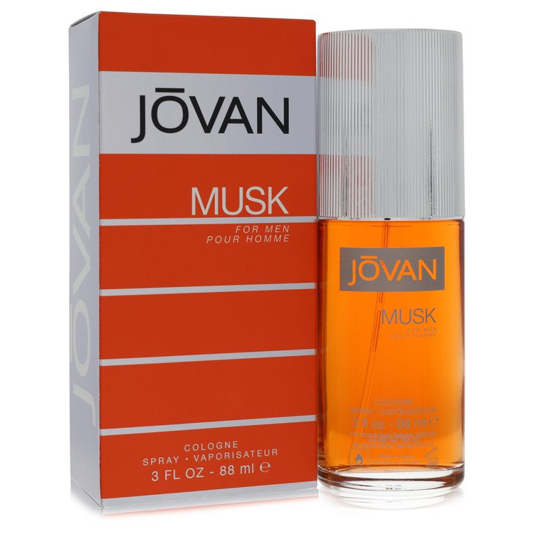 Musk Cologne Sp by Jovan Musk 3.0 oz Spray for Men - Perfumes4All