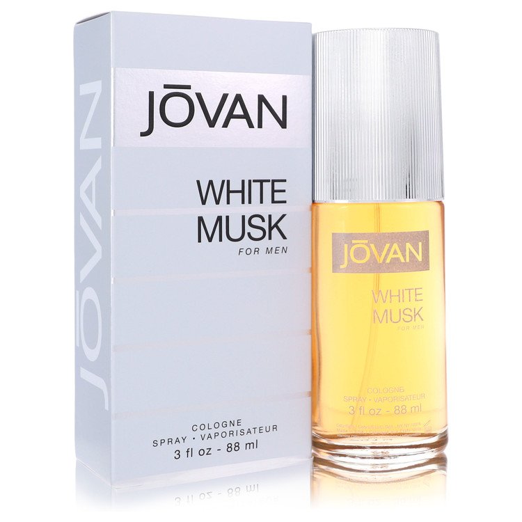 Jovan White Musk Cologne By Coty 3.0 Oz Eau De Cologne Spray For Men In Box