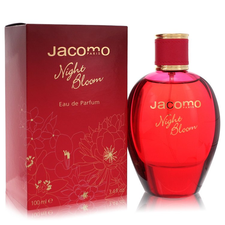 Jacomo Night Bloom Perfume by Jacomo Eau De Parfum Spray 3.4 oz for Women - Authentic Fragrance - Discount Women Perfume or Cologne Fragrance
