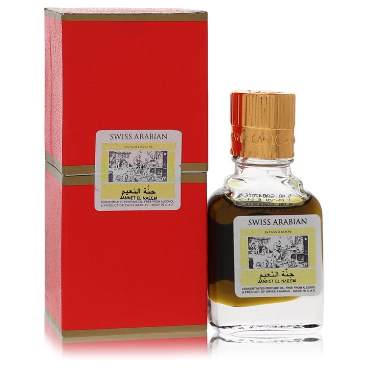 Jannet El Naeem Perfume by Swiss Arabian Concentrated Perfume Oil Free From Alcohol (Unisex) .30 oz for Women - Authentic Fragrance - Discount Women Perfume or Cologne Fragrance
