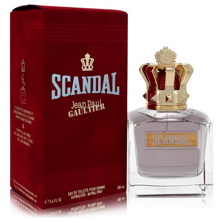 Jean Paul Gaultier Scandal Cologne by Jean Paul Gaultier Eau De Toilette Spray (Refillable) 3.4 oz for Men - Authentic Fragrance - Discount Men Perfume or Cologne Fragrance