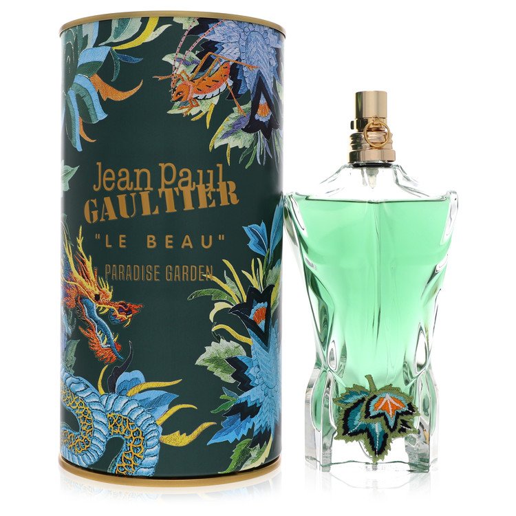 Jean Paul Gaultier Le Beau Paradise Garden Cologne by Jean Paul Gaultier Eau De Parfum Spray 4.2 oz for Men - Authentic Fragrance - Discount Men Perfume or Cologne Fragrance