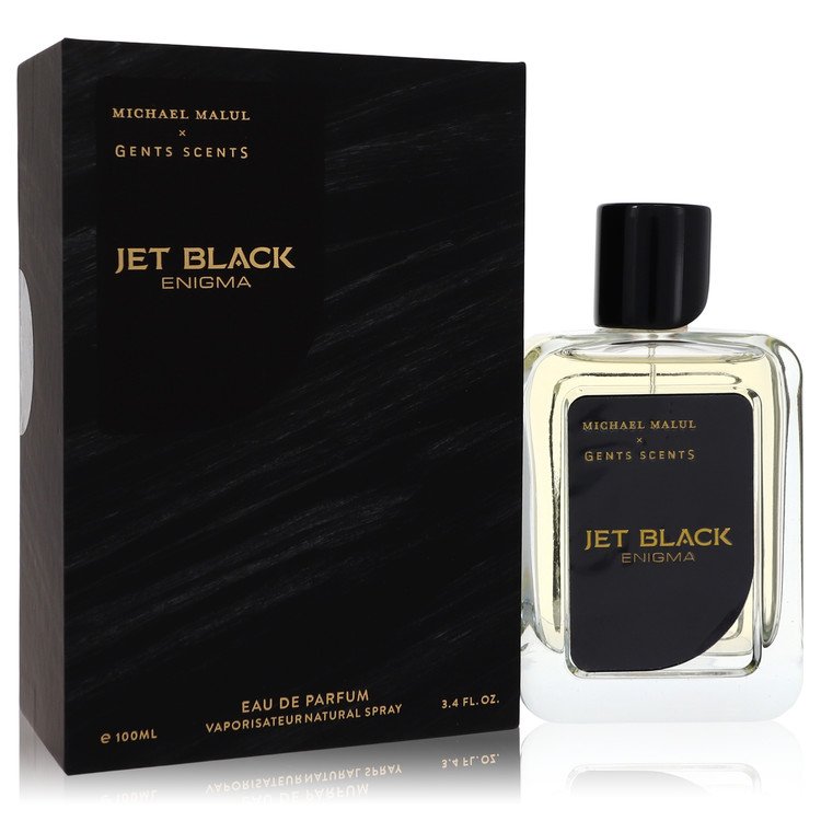 Jet Black Enigma Cologne by Michael Malul Eau De Parfum Spray 3.4 oz for Men - Authentic Fragrance - Discount Men Perfume or Cologne Fragrance