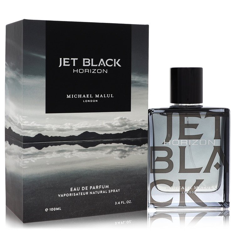 Jet Black Horizon Cologne by Michael Malul Eau De Parfum Spray 3.4 oz for Men - Authentic Fragrance - Discount Men Perfume or Cologne Fragrance