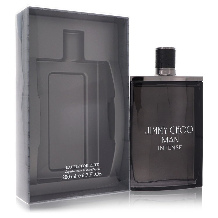 Jimmy Choo Man Intense Cologne by Jimmy Choo Eau De Toilette Spray 6.7 oz for Men - Authentic Fragrance - Discount Men Perfume or Cologne Fragrance