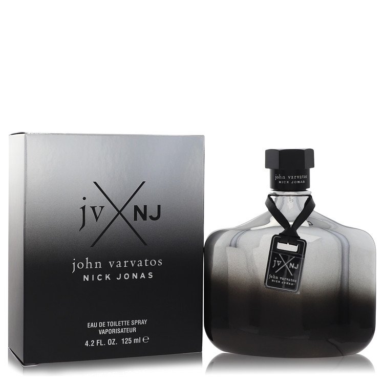 John Varvatos Nick Jonas JV x NJ Cologne by John Varvatos Eau De Toilette Spray (Silver Edition) 4.2 oz for Men - Authentic Fragrance - Discount Men Perfume or Cologne Fragrance