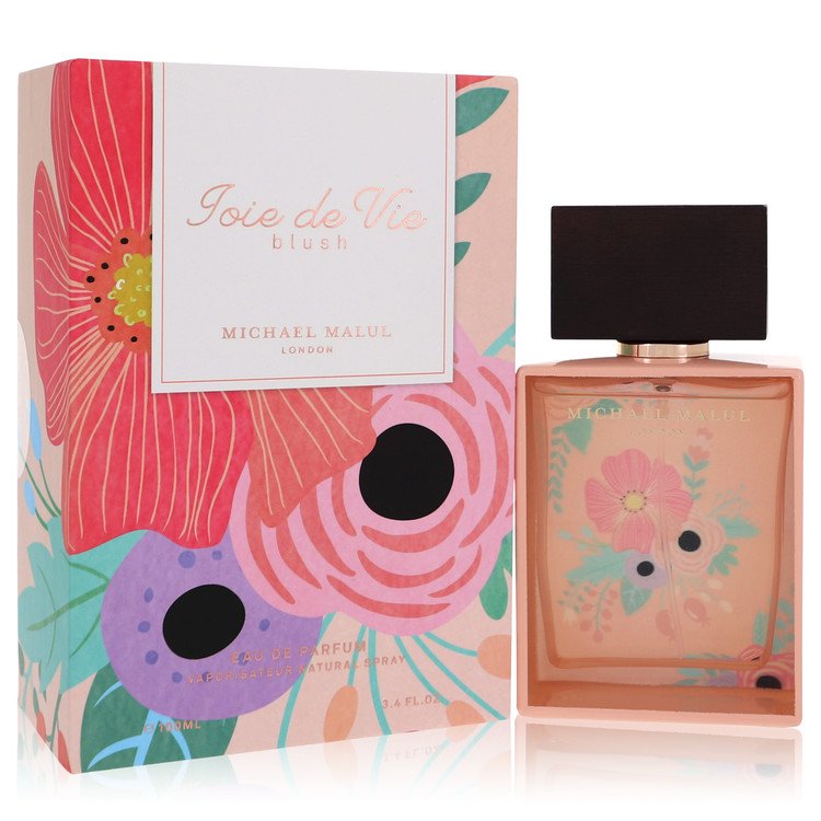 Joie De Vie Blush Perfume by Michael Malul Eau De Parfum Spray 3.4 oz for Women - Authentic Fragrance - Discount Women Perfume or Cologne Fragrance