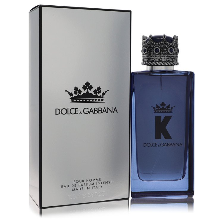 Dolce & Gabbana Dg K Intense Ed Parfum Spray 3.4 Oz - Silver Box Cologne