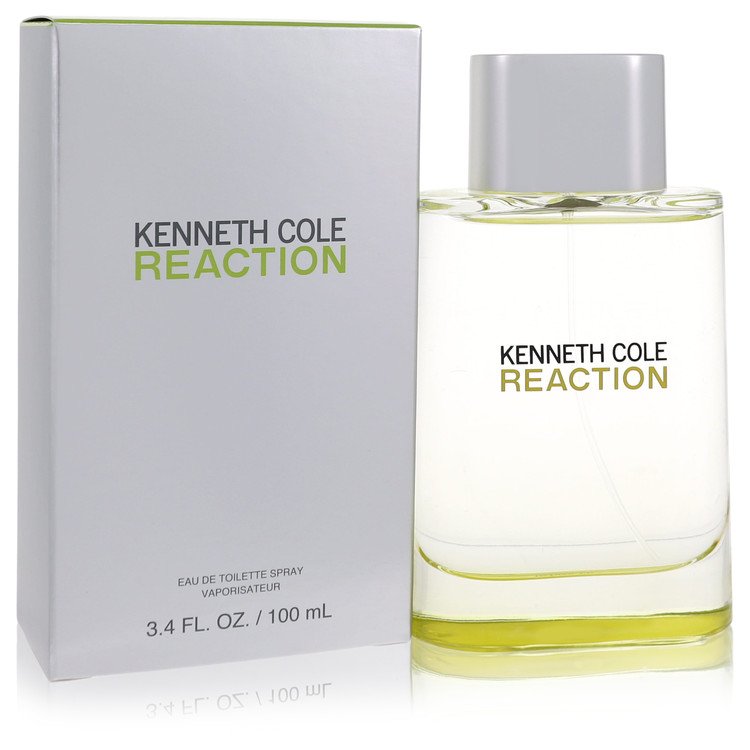 Kenneth Cole Reaction Cologne by Kenneth Cole Eau De Toilette Spray 3.4 oz for Men - Authentic Fragrance - Discount Men Perfume or Cologne Fragrance