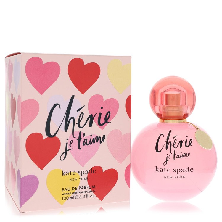 Kate Spade Cherie Je T'aime Perfume by Kate Spade Eau De Parfum Spray 3.3 oz for Women - Authentic Fragrance - Discount Women Perfume or Cologne Fragrance