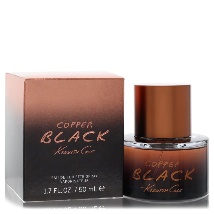 Copper Black by Kenneth Cole 1.7 oz oz Eau De Toilette Spray for Men - Perfumes4All