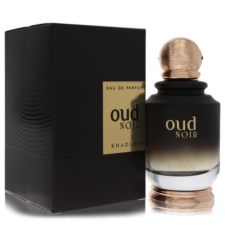Khadlaj Oud Noir Cologne by Khadlaj Eau De Parfum Spray (Unisex) 3.4 oz for Men - Authentic Fragrance - Discount Men Perfume or Cologne Fragrance