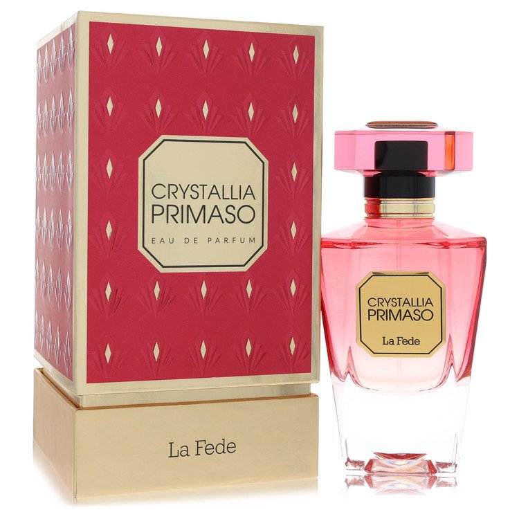 Khadlaj La Fede Crystallia Primaso Perfume by Khadlaj Eau De Parfum Spray 3.4 oz for Women - Authentic Fragrance - Discount Women Perfume or Cologne Fragrance