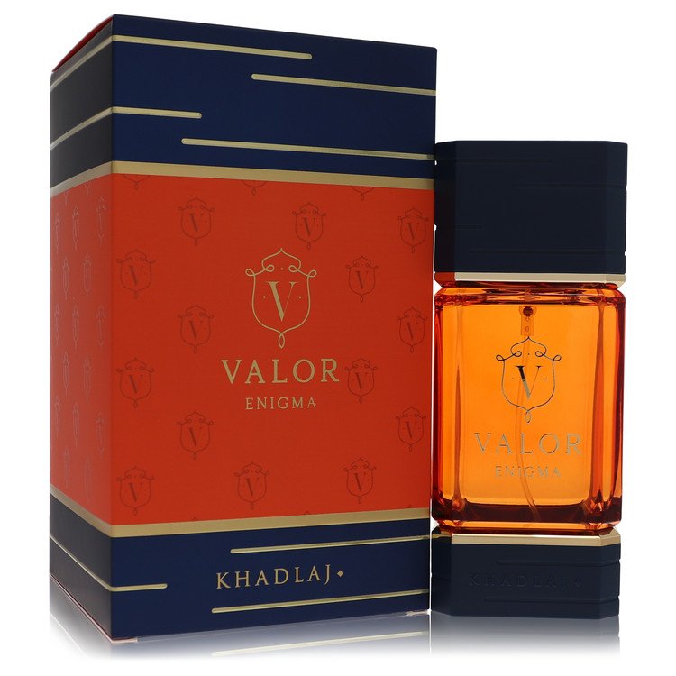 Khadlaj Valor Enigma Cologne by Khadlaj Eau De Parfum Spray 3.4 oz for Men - Authentic Fragrance - Discount Men Perfume or Cologne Fragrance