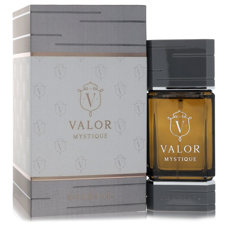 Khadlaj Valor Mystique Cologne by Khadlaj Eau De Parfum Spray 3.4 oz for Men - Authentic Fragrance - Discount Men Perfume or Cologne Fragrance
