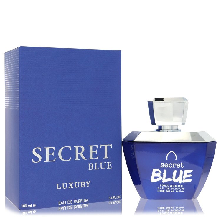 Secret Blue Luxury by Khalis 3.4 oz oz Eau De Parfum Spray for Men - Perfumes4All